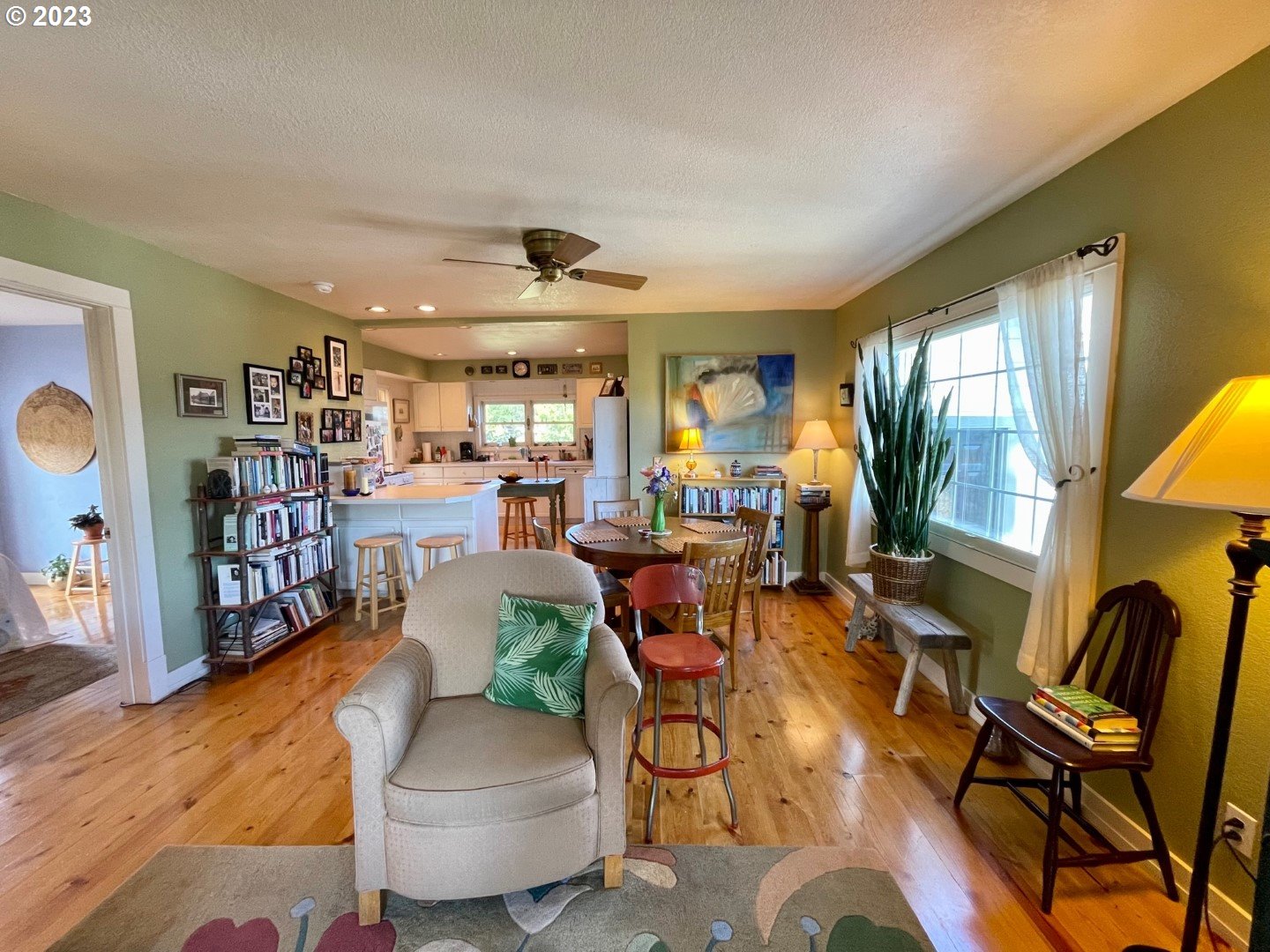 809 South Lake Street Joseph, OR 97846 - Photo 8 of 38 a living room with furniture and a wooden floor