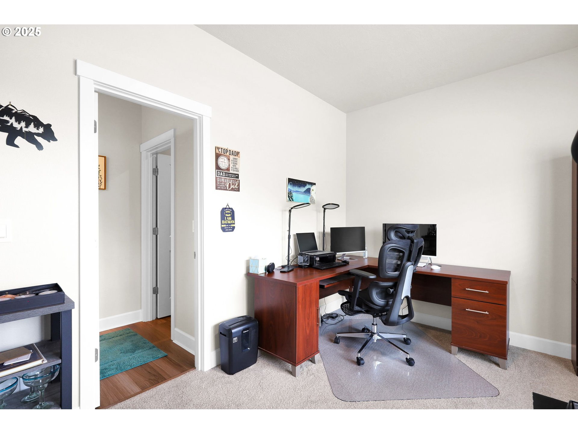 580 South 10th Street Monroe, OR 97456 - Photo 18 of 45 a view of a workspace with furniture and a window