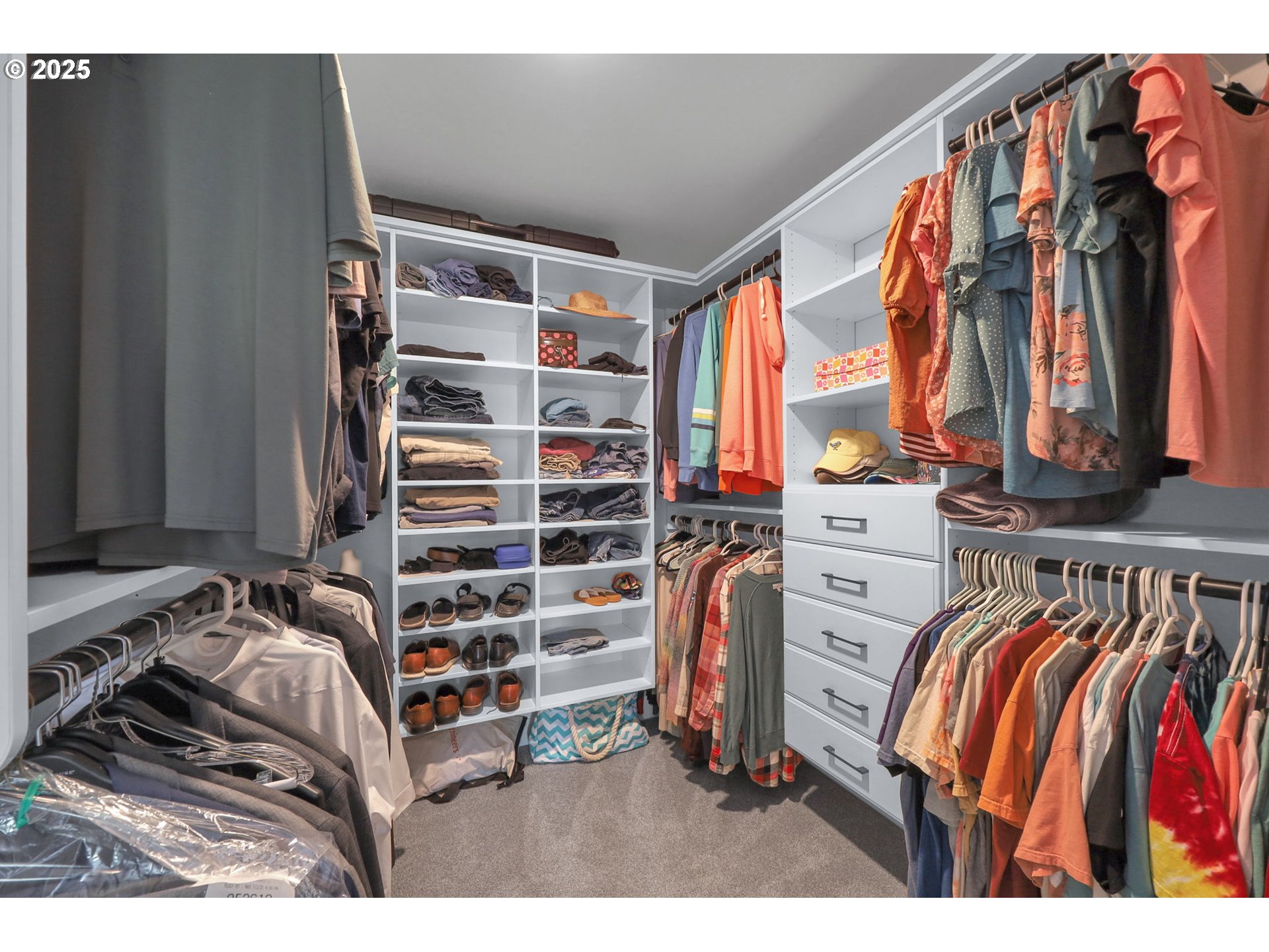 580 South 10th Street Monroe, OR 97456 - Photo 39 of 45 a view of walk in closet with clothes and shoes