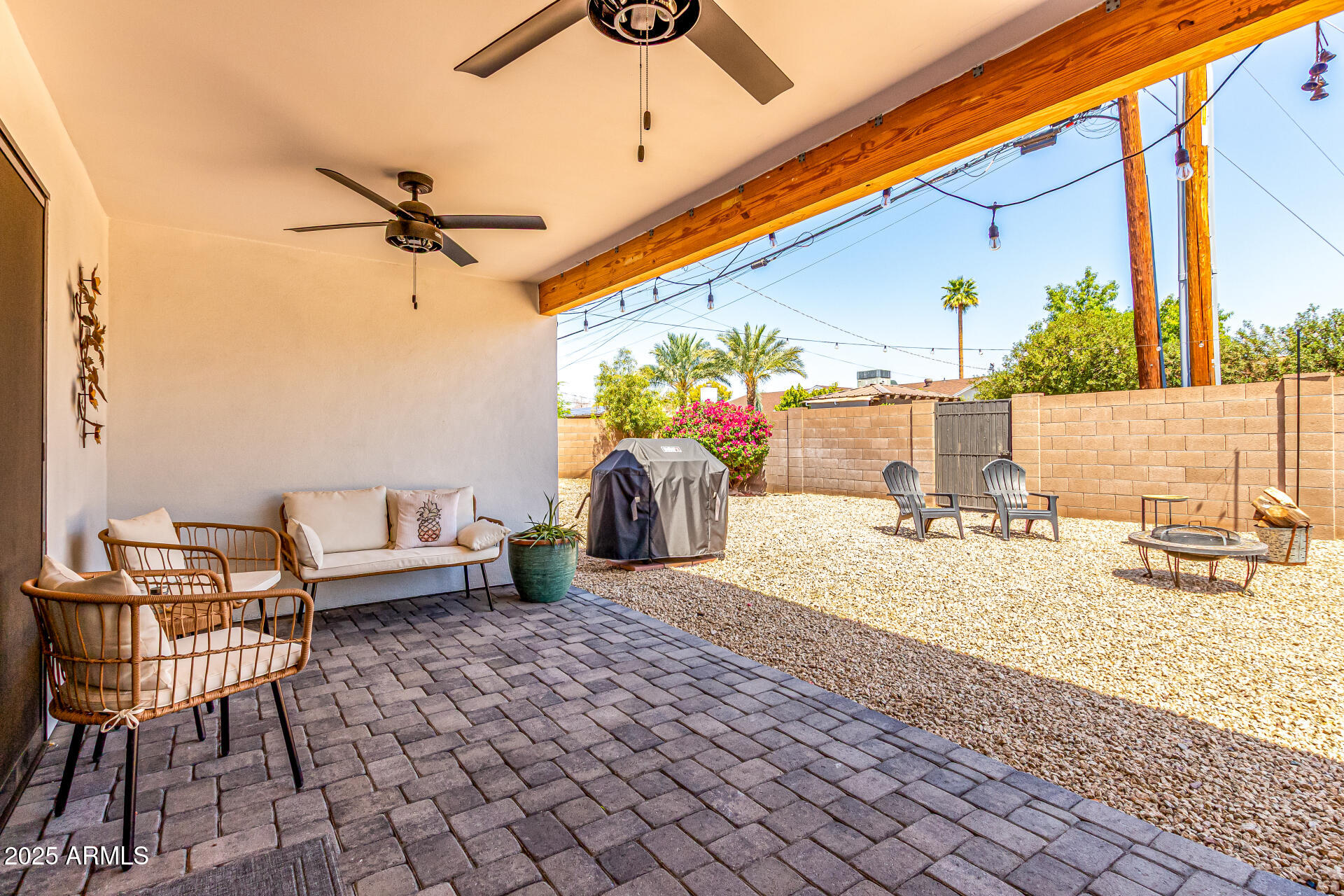 226 East McKinley Street Tempe, AZ 85288 - Photo 25 of 36 a view of a porch with a table and chairs
