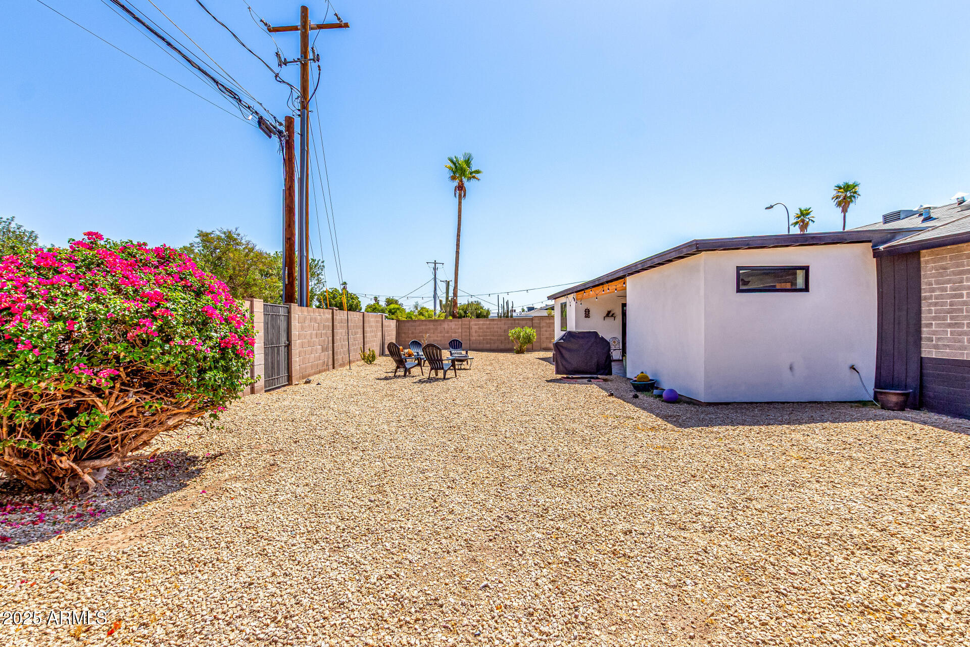 226 East McKinley Street Tempe, AZ 85288 - Photo 31 of 36 a backyard of a house with flower plants