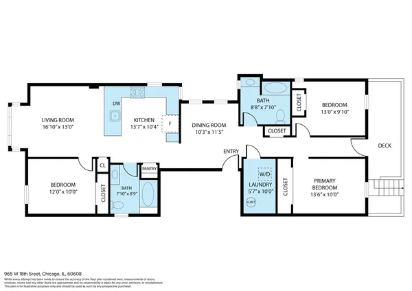 $1,469,000 | 965 West 18th Street, Chicago, IL 60608