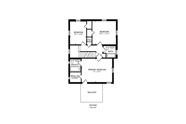a picture of a floor plan