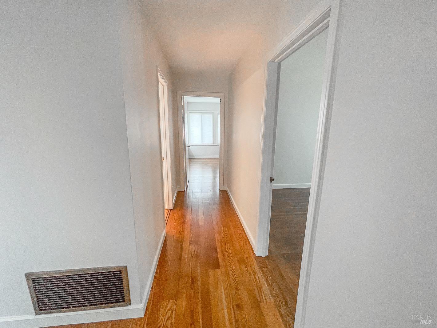 112 Reed Boulevard Mill Valley, CA 94941 - Photo 24 of 39 a view of hallway with wooden floor