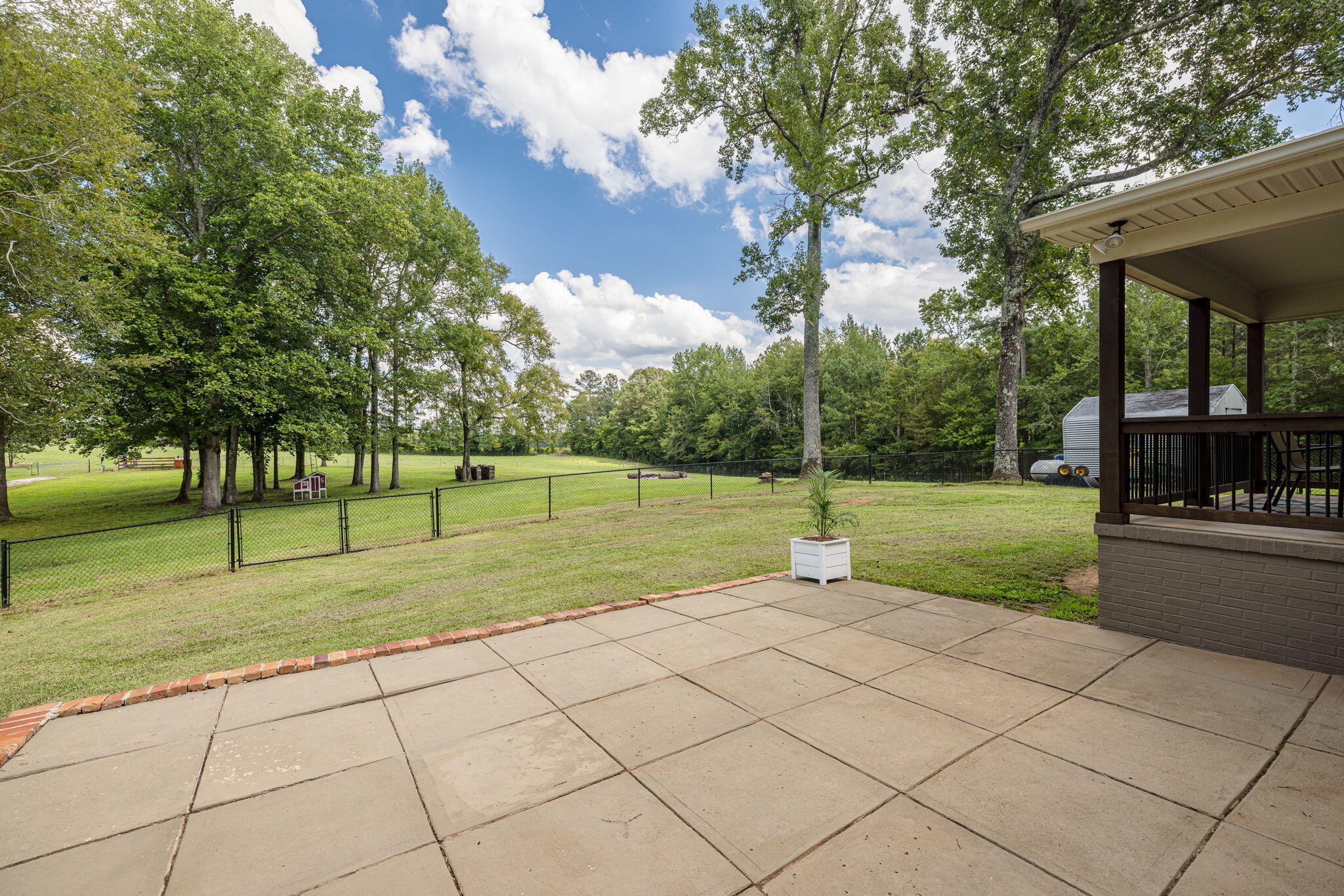 238 Meeting Street Road Edgefield, SC 29824 - Photo 40 of 65 Rear patio view.