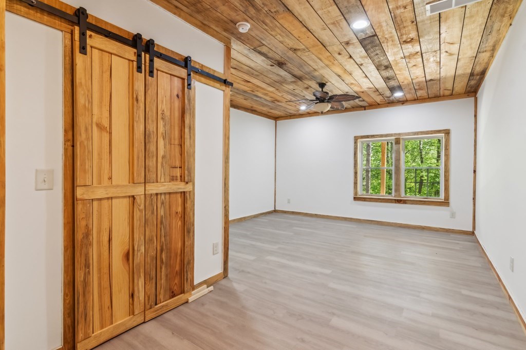 245 Timberwalk Drive Ellijay, GA 30540 - Photo 35 of 56 a view of entryway with wooden walls