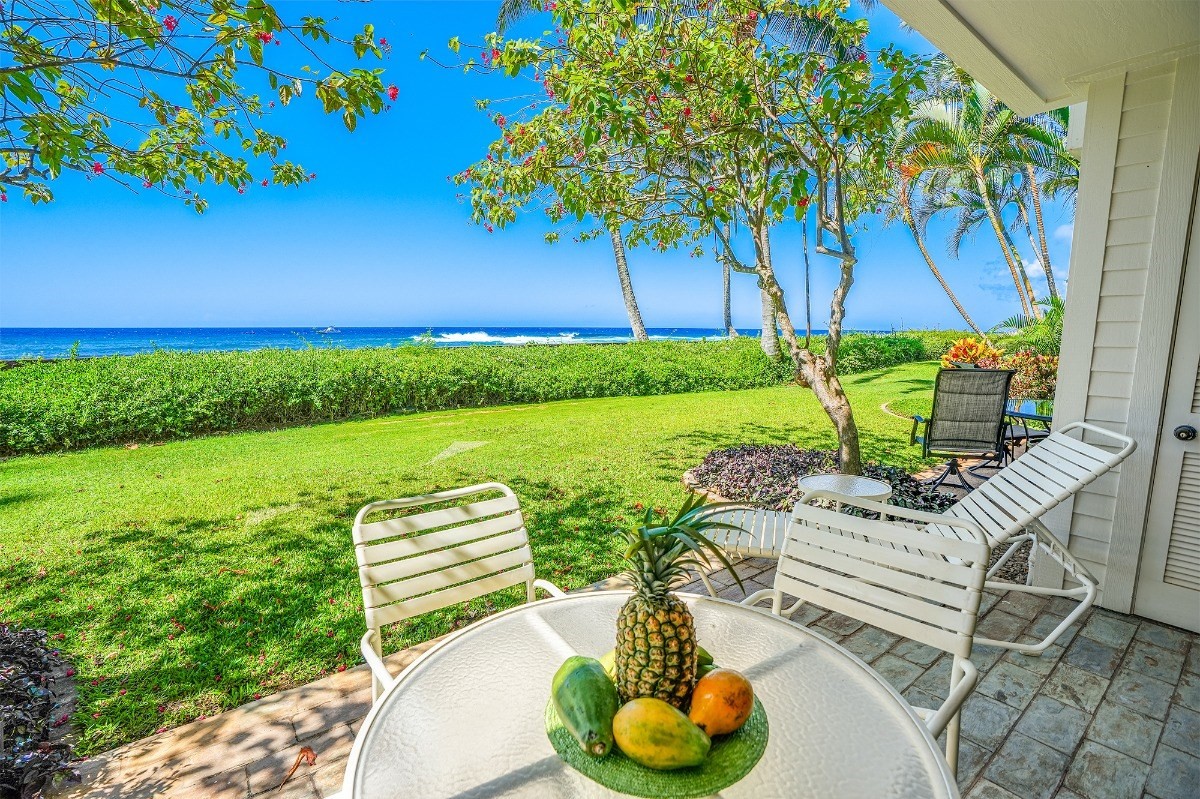 2221 Kapili Road, Unit 58 Koloa, HI 96756 - Photo 6 of 30 a view of an outdoor dining space with furniture
