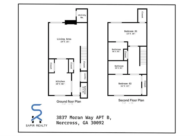 $1,595 | 3837 Moran Way, Unit B, Norcross, GA 30092