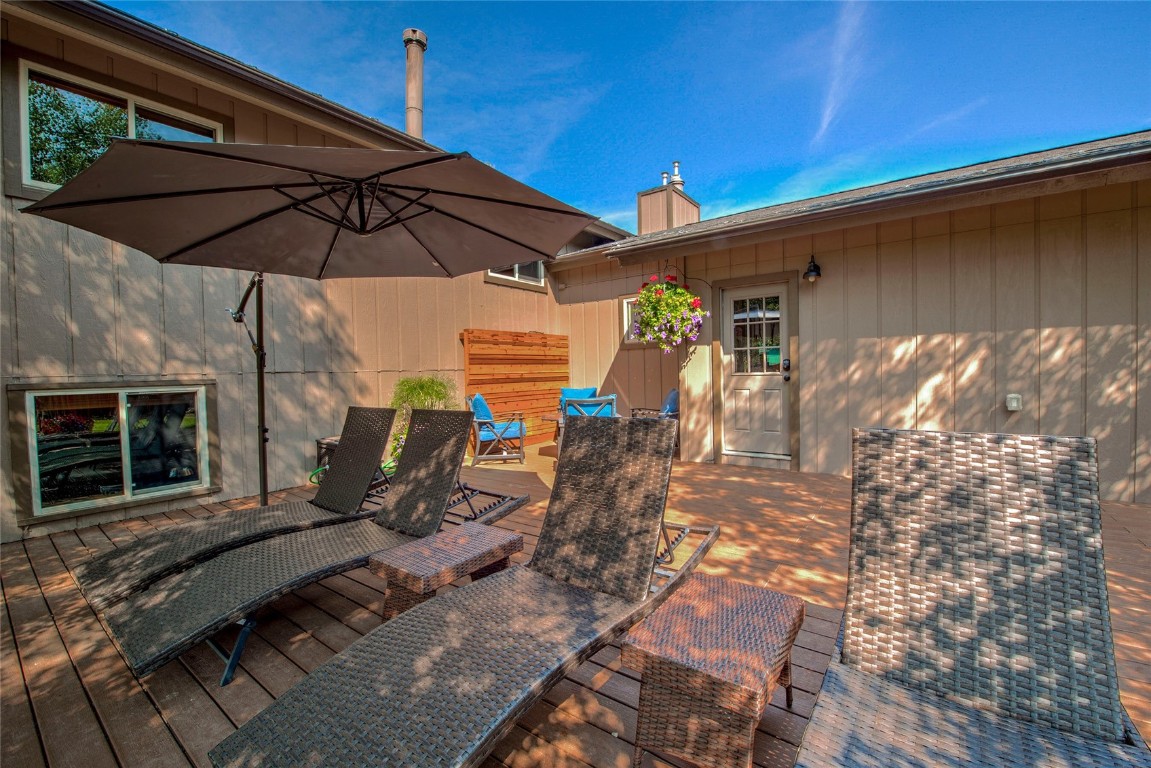 74 Big Elk Road Dillon, CO 80435 - Photo 35 of 37 a view of outdoor space with seating area