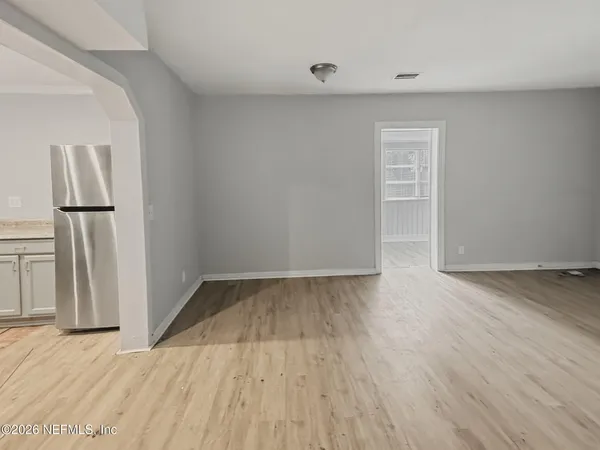 wooden floor in an empty room