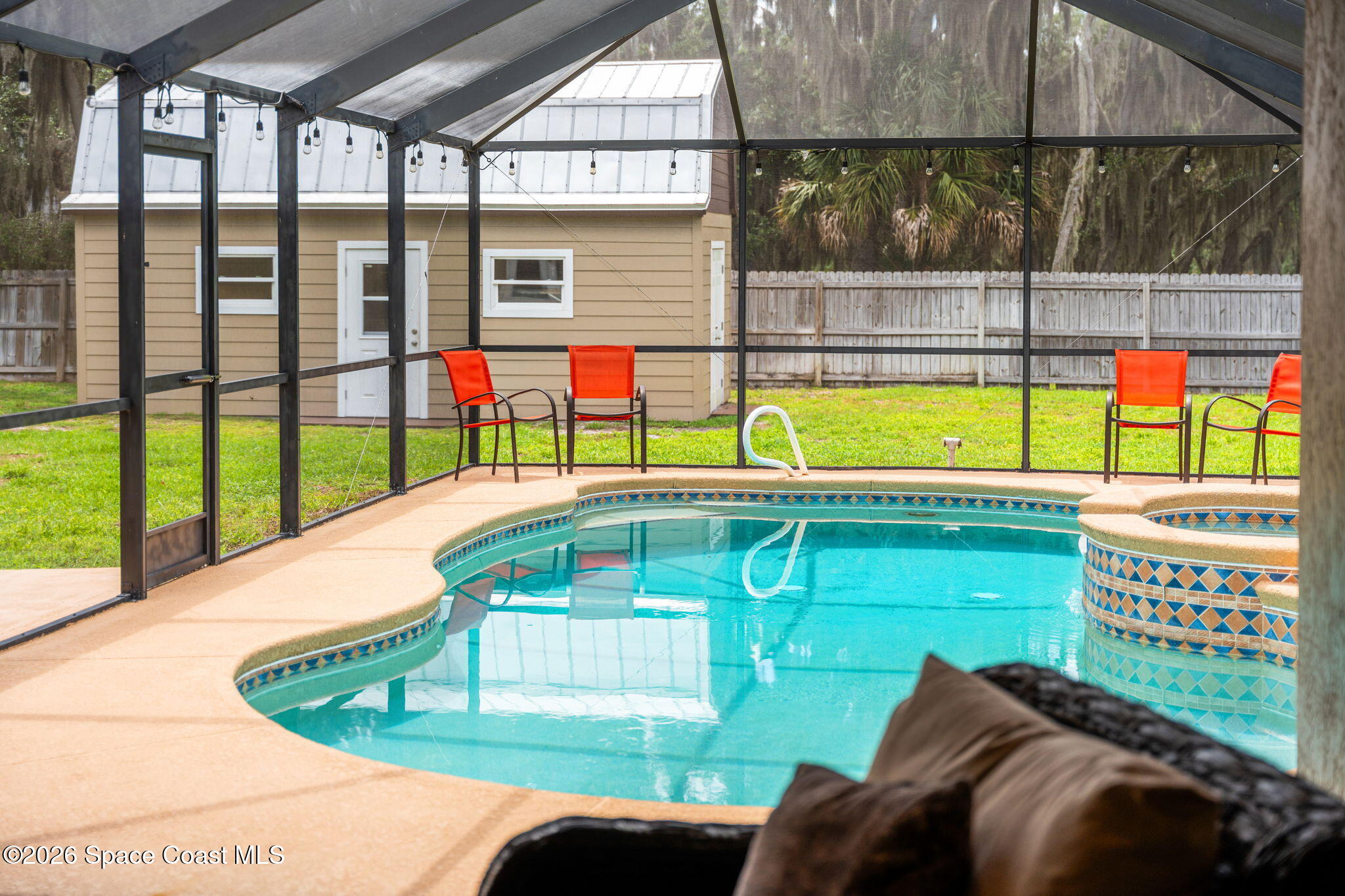 3480 Turtle Mound Road Melbourne, FL 32934 - Photo 43 of 69 pool 1