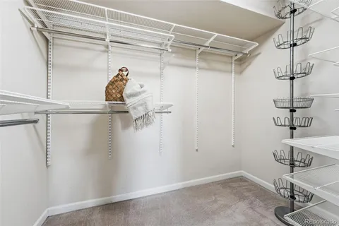 a view of a room with rack on the wall