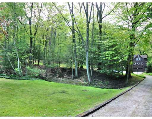80 Dietrich Road Fox Chapel, PA 15238 - Photo 3 of 15 Exterior Front. Wooded and Streamed Lot