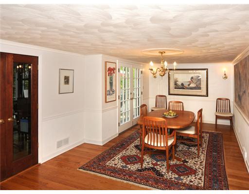 80 Dietrich Road Fox Chapel, PA 15238 - Photo 7 of 15 Dining Room. French Doors Leading to Back Deck