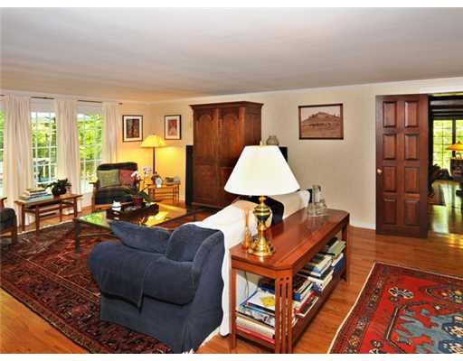 80 Dietrich Road Fox Chapel, PA 15238 - Photo 8 of 15 Living Room. French Doors Leading to Back Deck