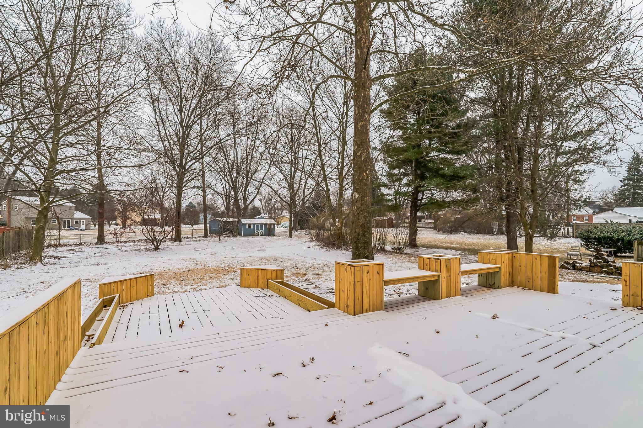 138 Burnside Avenue Eagleville, PA 19403 - Photo 31 of 33 Custom Planters and benched seating on deck.