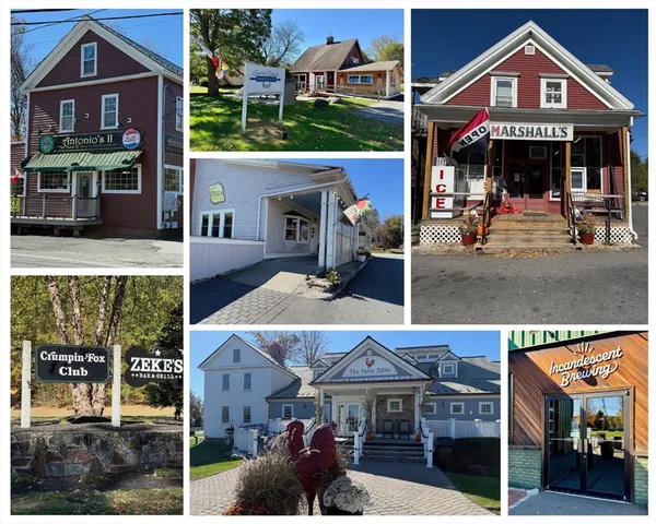 a view of a building with street
