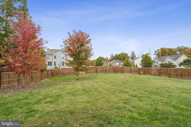 a view of a field of grass and trees