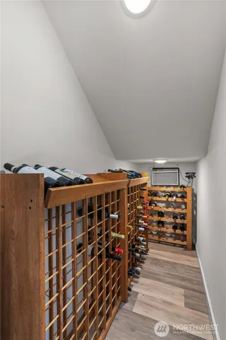 a view of storage and utility room