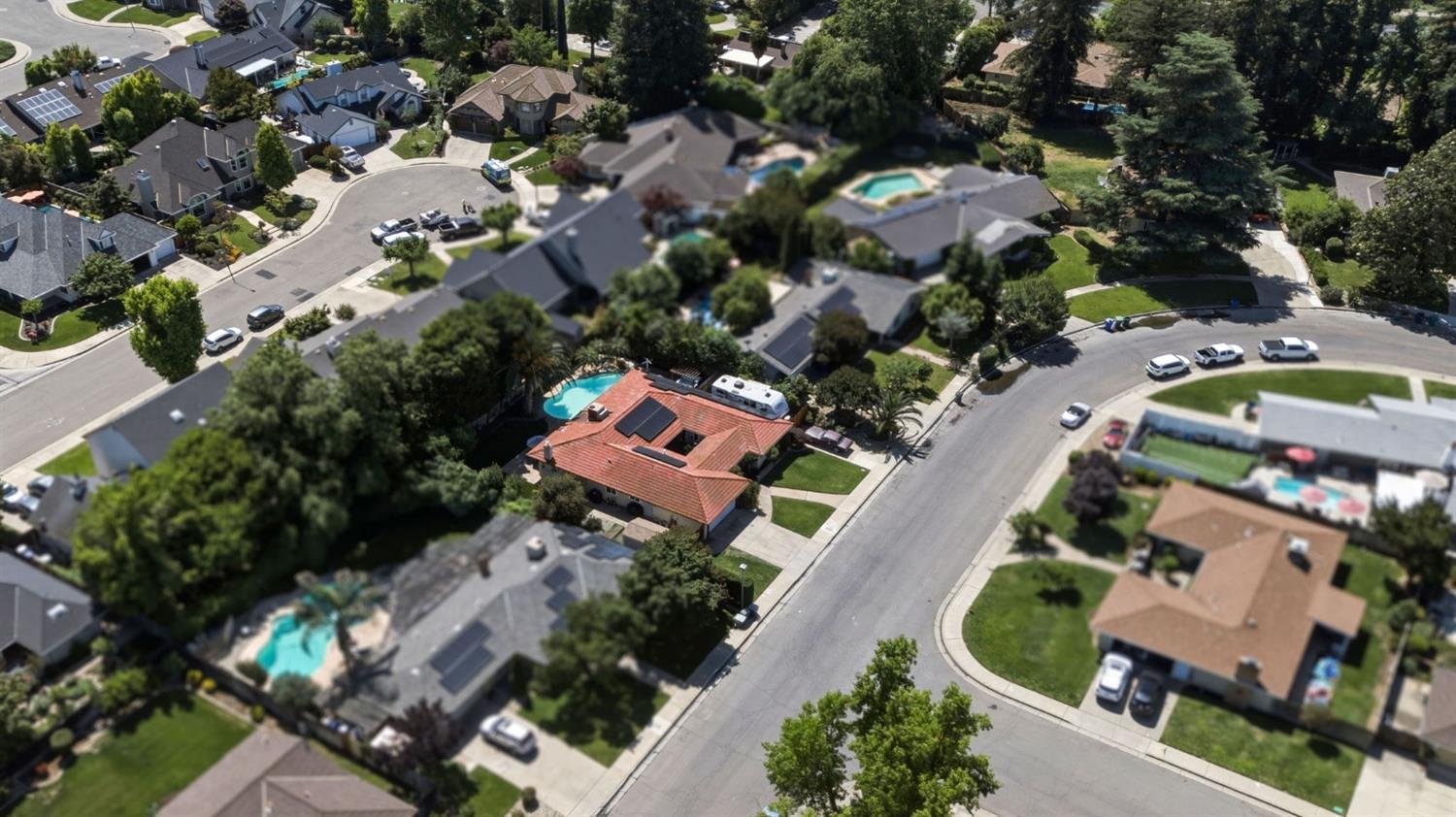 2882 El Camino Real Merced, CA 95340 - Photo 32 of 32 an aerial view of residential houses with outdoor space
