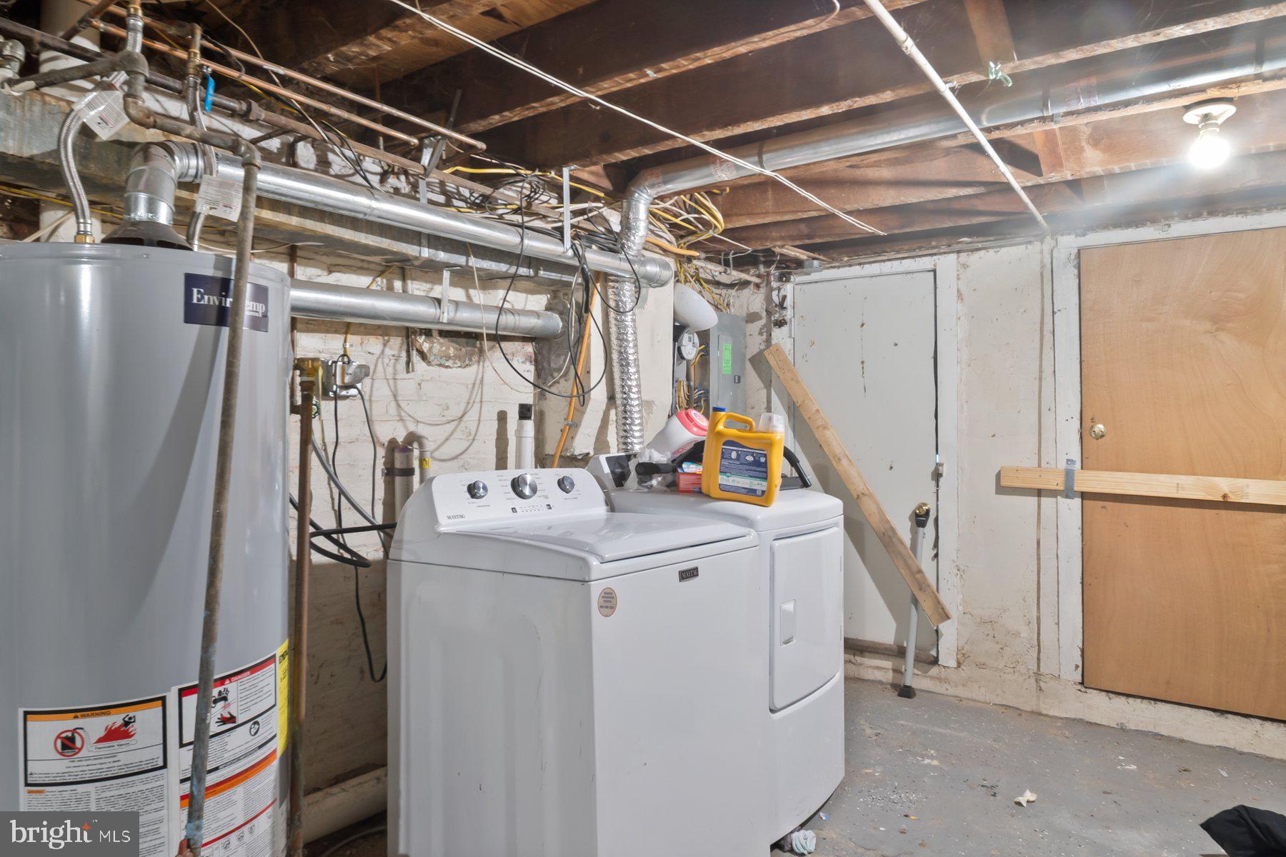 1659 Cliftview Avenue Baltimore, MD 21213 - Photo 22 of 25 a utility room with dryer and washer