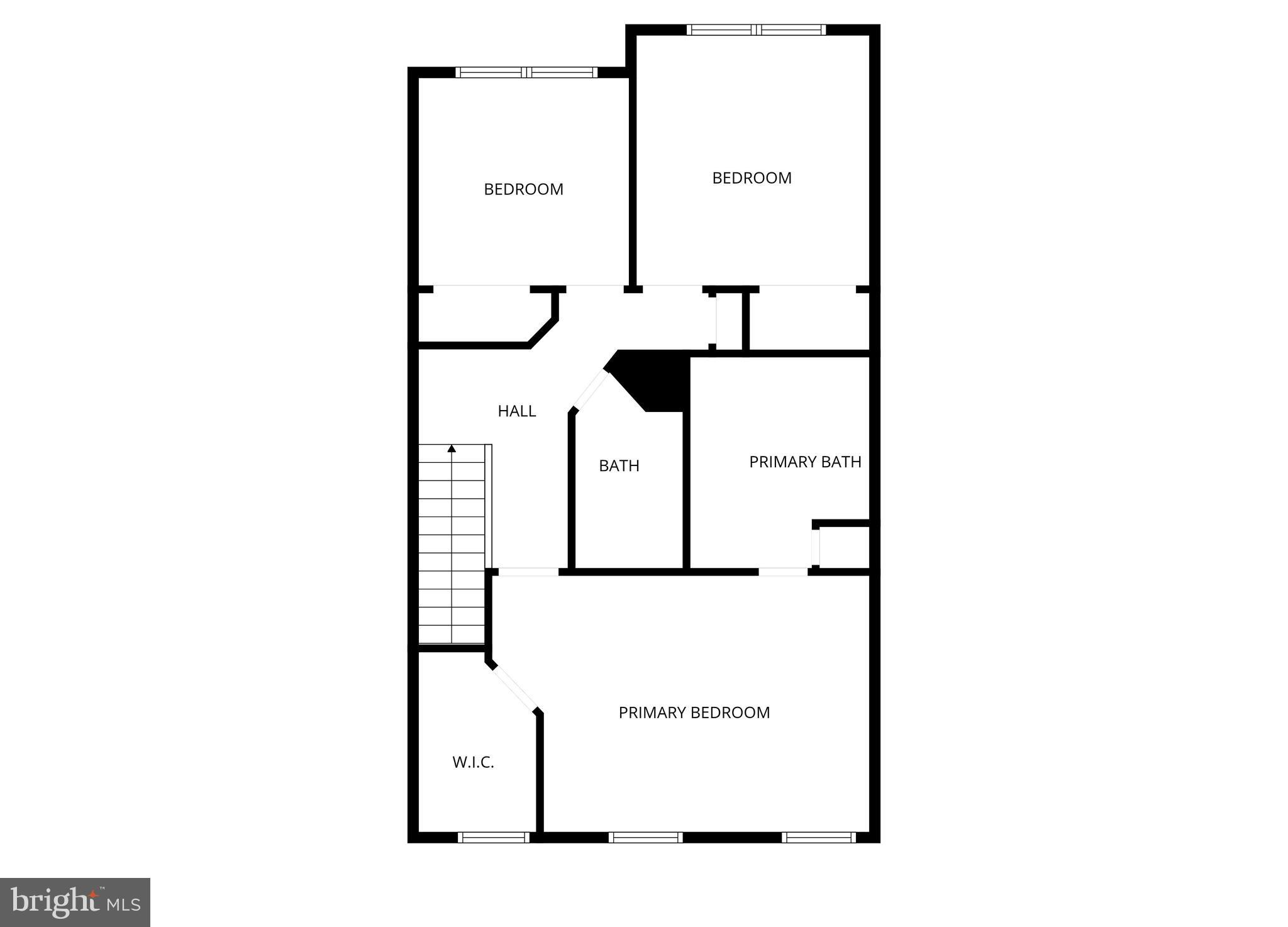 46675 Cavendish Square Sterling, VA 20165 - Photo 35 of 35 3rd Floor Plan