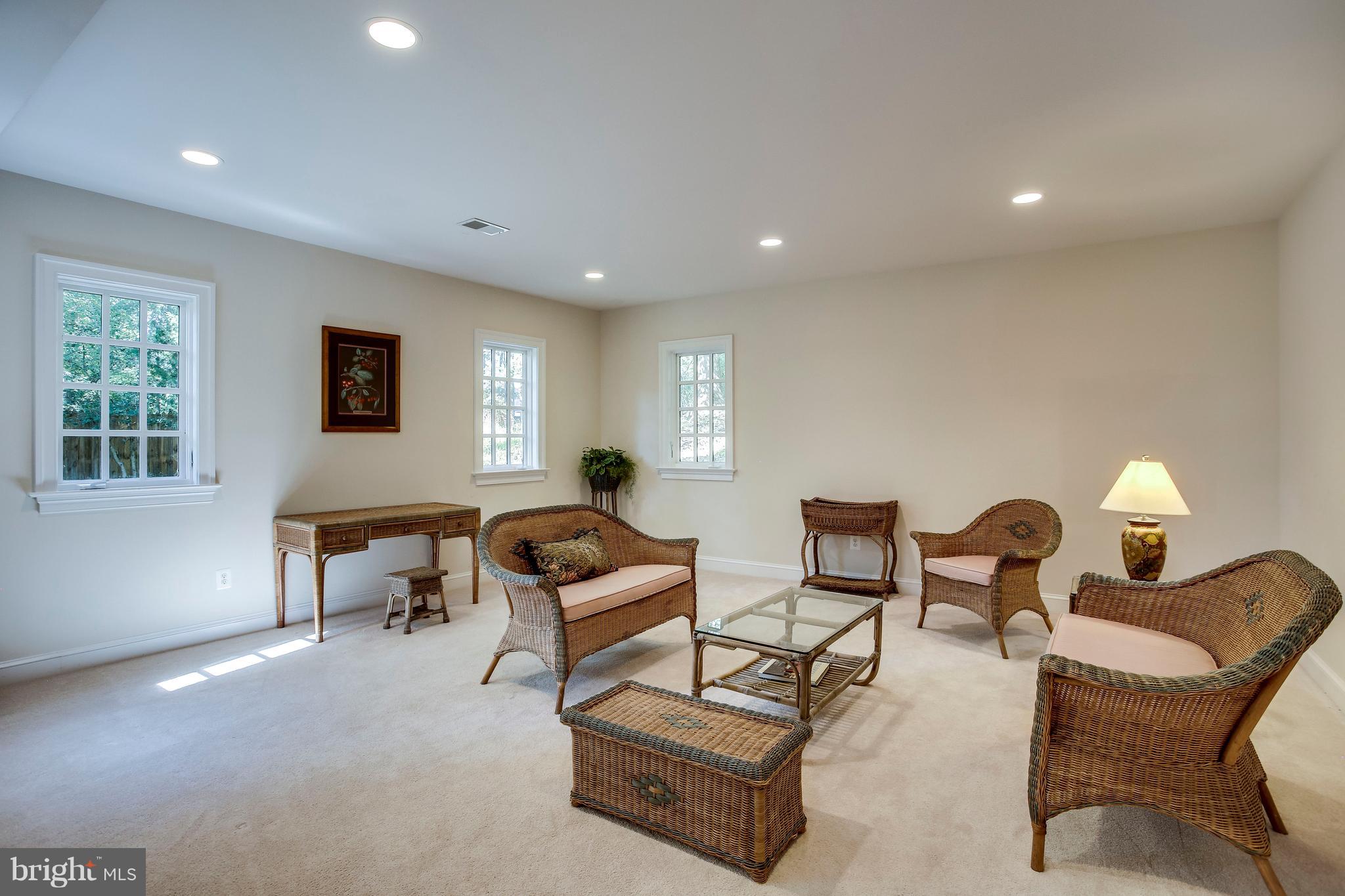 1040 Springvale Road Great Falls, VA 22066 - Photo 31 of 38 Lower media room for casual entertaining