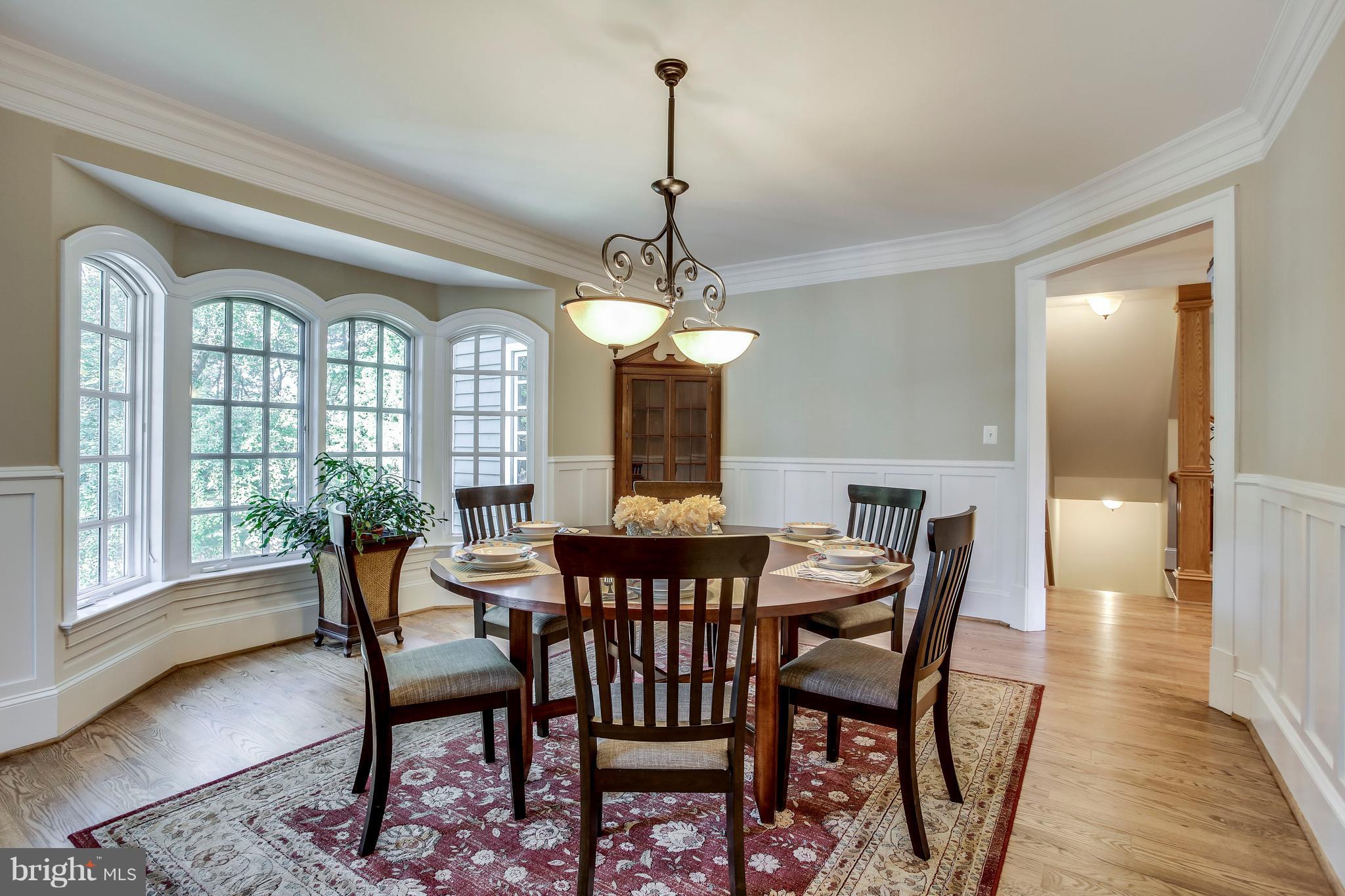 1040 Springvale Road Great Falls, VA 22066 - Photo 5 of 38 Elegant formal dining and french door to deck