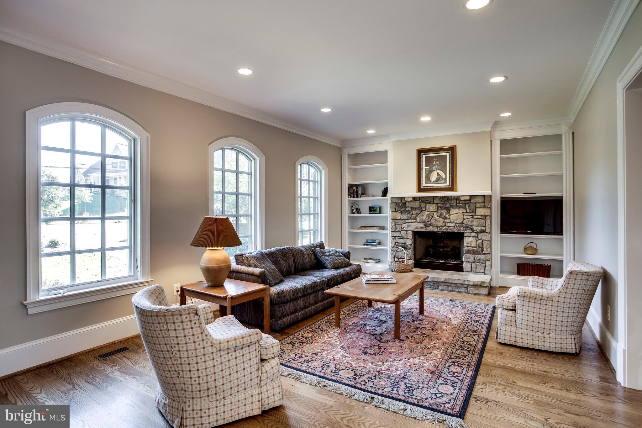 1040 Springvale Road Great Falls, VA 22066 - Photo 6 of 38 Main family room open to Kitchen