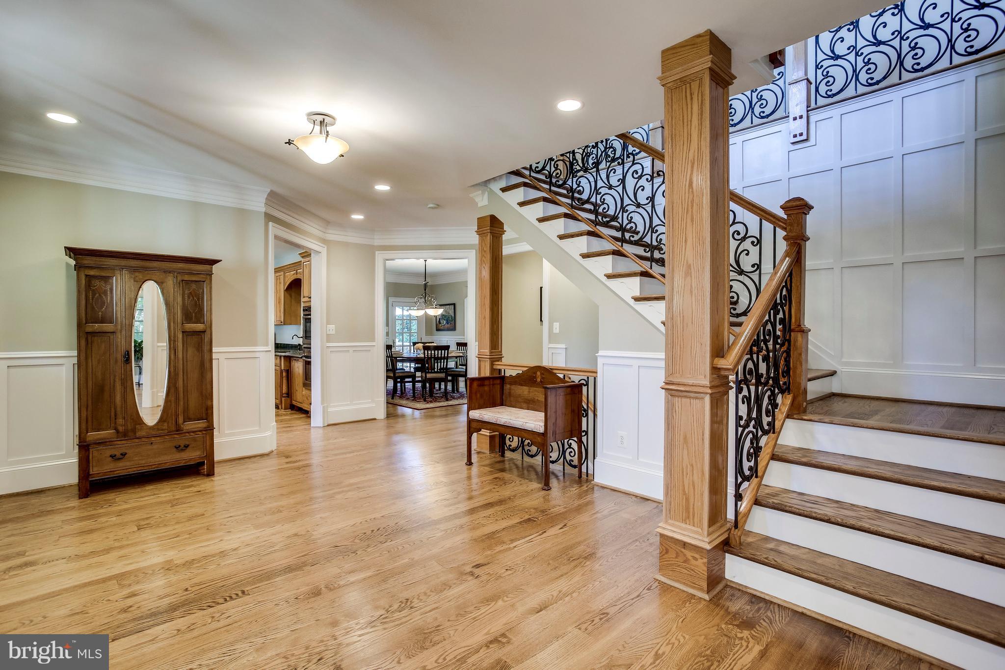 1040 Springvale Road Great Falls, VA 22066 - Photo 9 of 38 Grand Tudor style main foyer