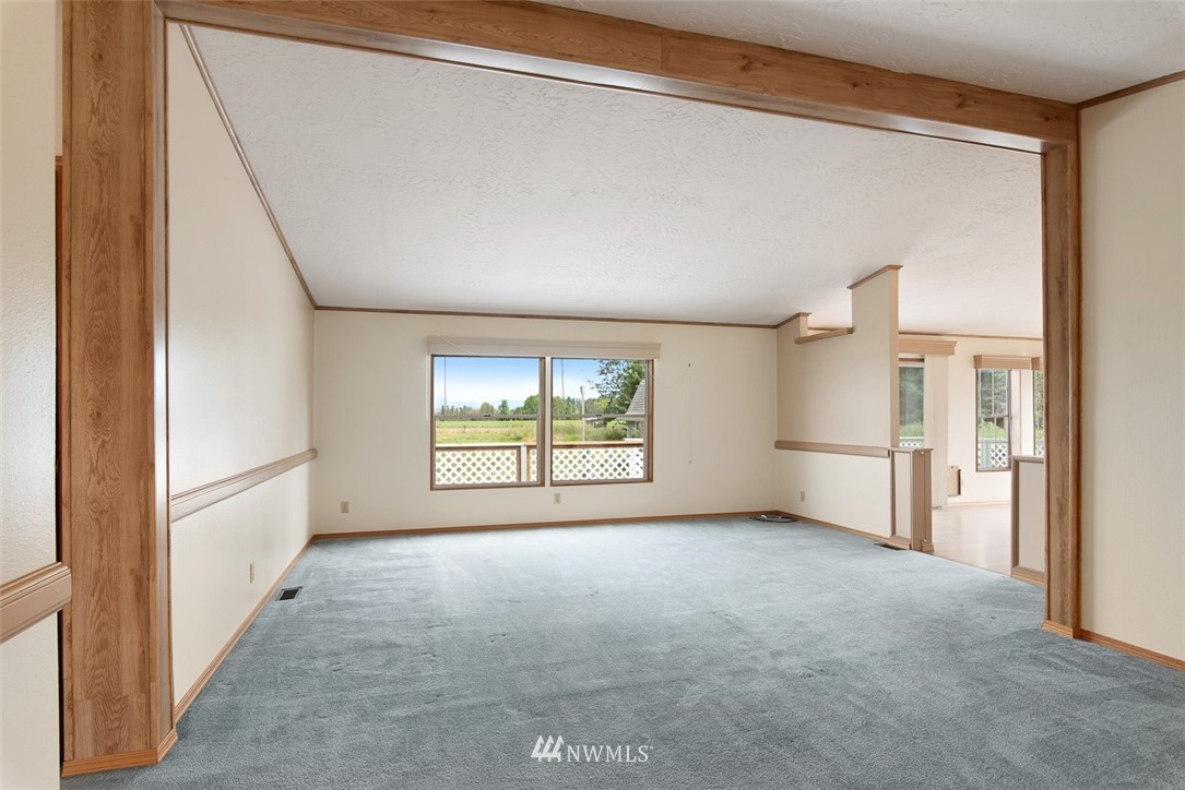 17855 Bennett Road Mount Vernon, WA 98273 - Photo 6 of 40 a view of empty room with windows