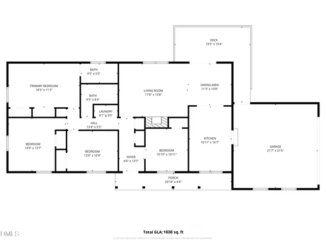 $620,000 | 5112 Laurie Drive, Raleigh, NC 27606