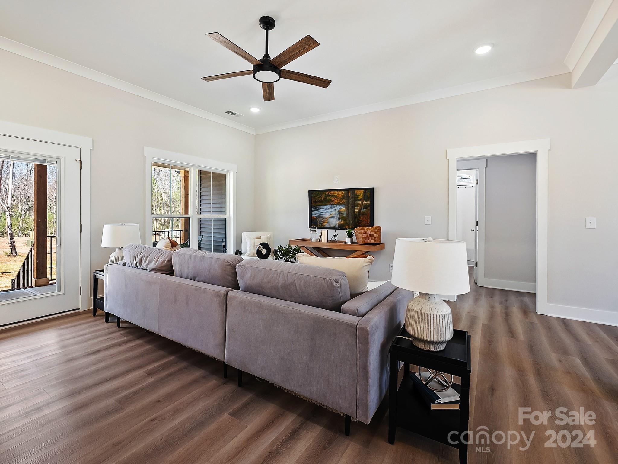 194 Old Pinckney Road York, SC 29745 - Photo 15 of 30 a living room with furniture and a flat screen tv