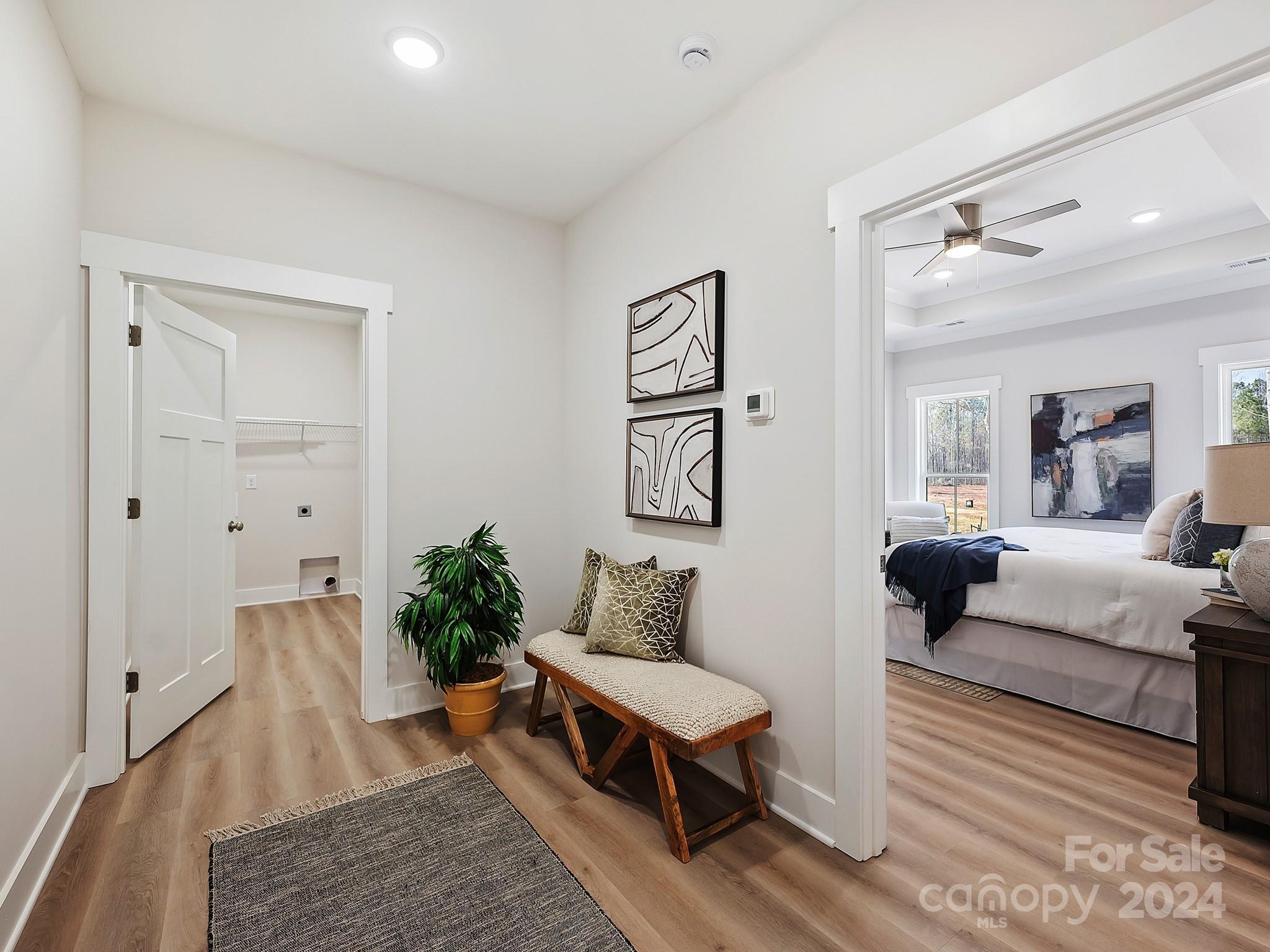 194 Old Pinckney Road York, SC 29745 - Photo 17 of 30 a bedroom with furniture and wooden floor
