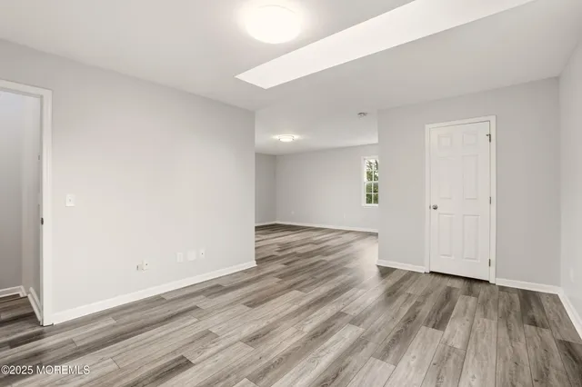 wooden floor in an empty room