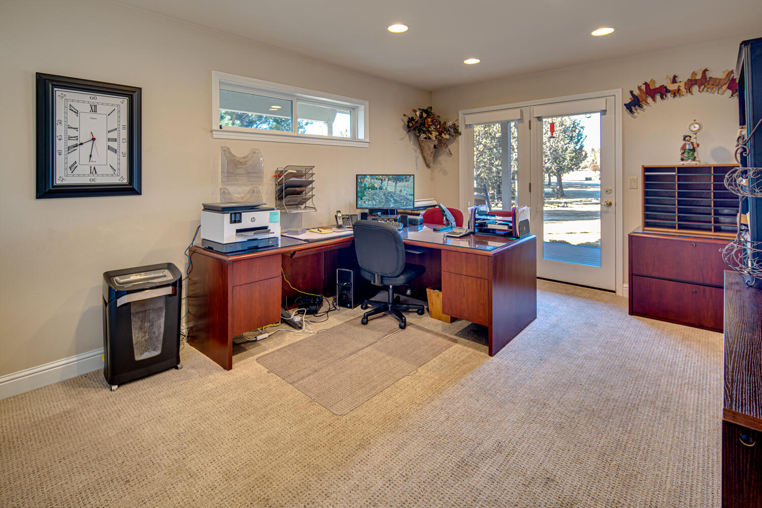 66250 Gerking Market Road Bend, OR 97703 - Photo 33 of 86 Lower level Bedroom #4 with exterior access to patio