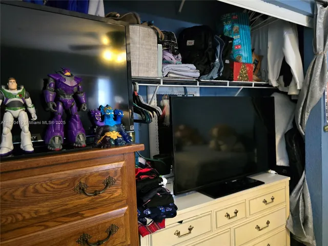 a view of storage and utility room