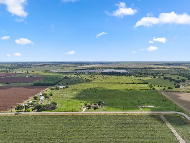 a view of a city & an ocean view