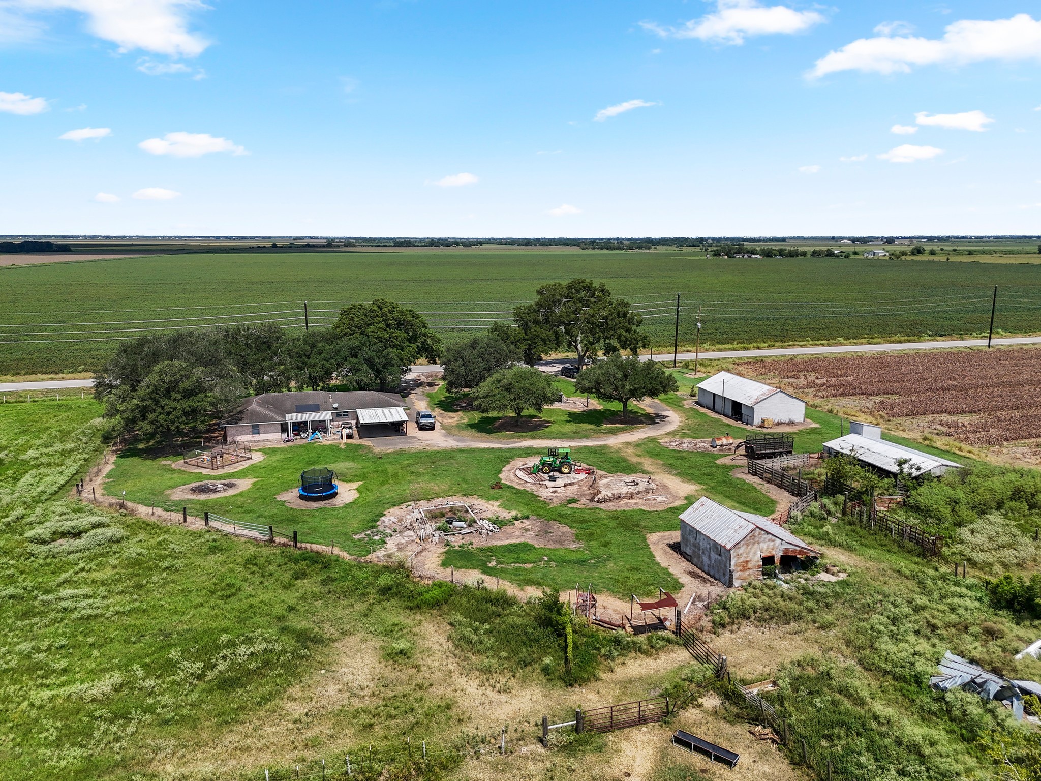 9919 Bohacek Road Beasley, TX 77417 - Photo 36 of 46 a view of a lake with a yard