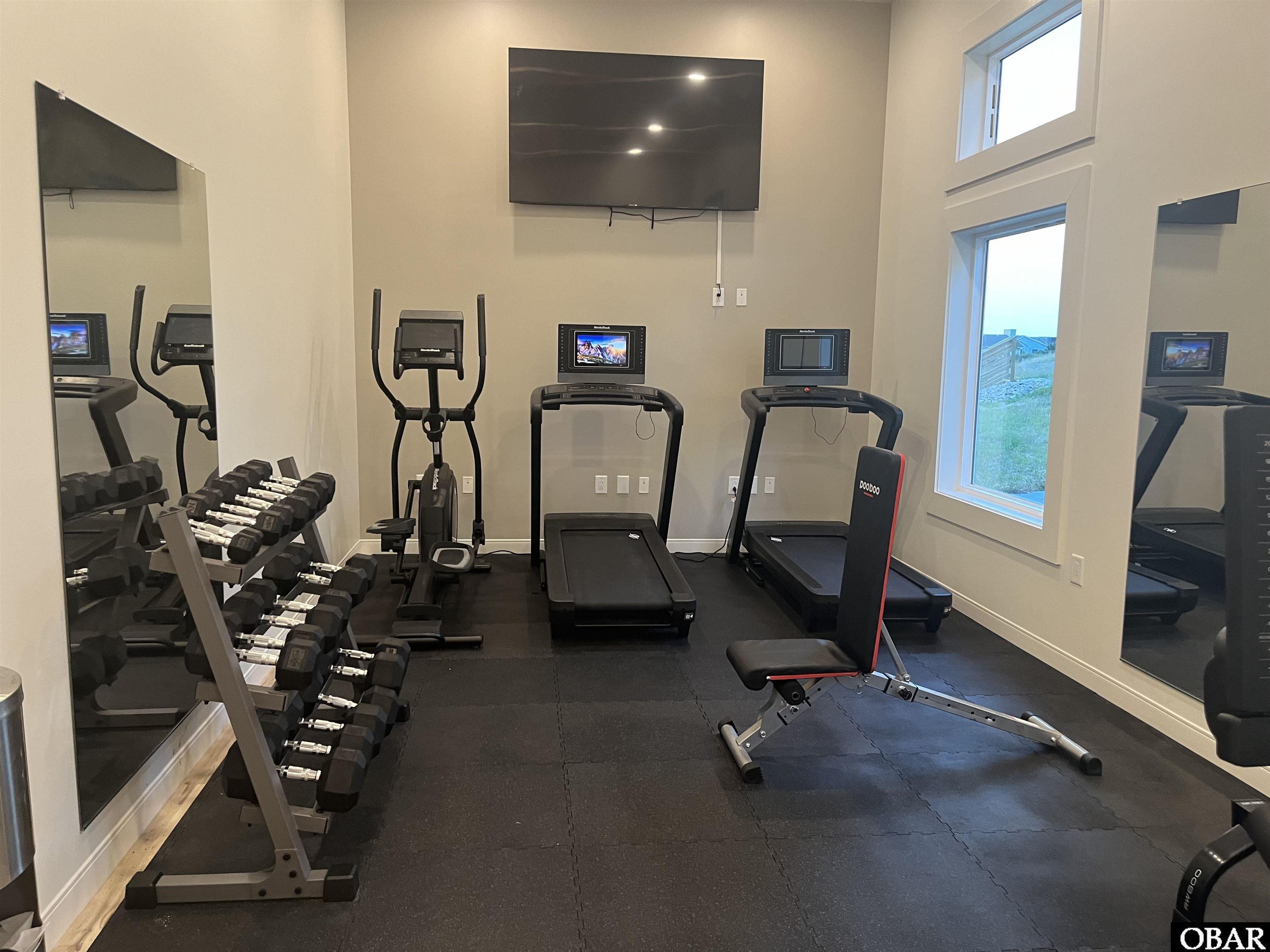 1245 Duck Road, Unit 210 Duck, NC 27949 - Photo 36 of 41 WORKOUT SPACE