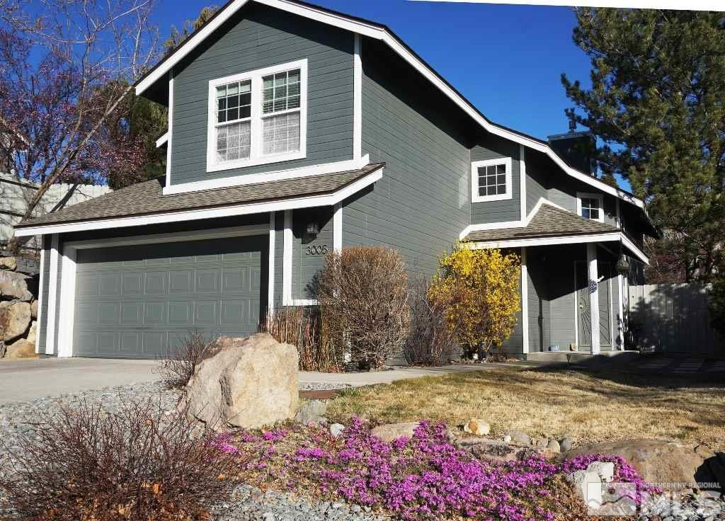 3005 Alpine Creek Road Reno, NV 89519 - Photo 1 of 25 a front view of a house with a yard
