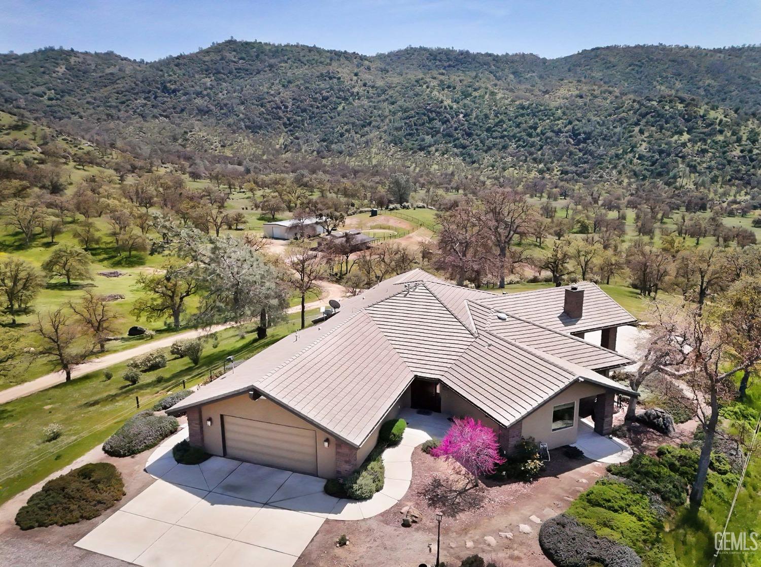 Undisclosed Address Bakersfield, CA 93308 - Photo 37 of 51 an aerial view of a house