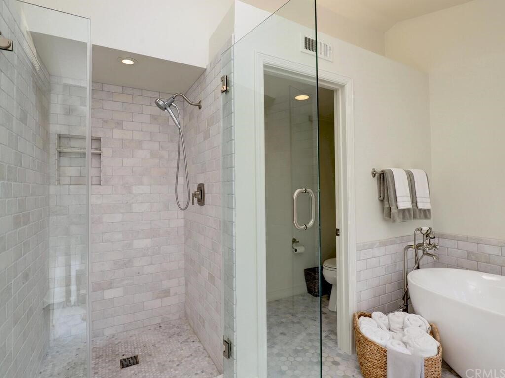 22 Chelsea Dana Point, CA 92629 - Photo 17 of 27 a bathroom with a shower a toilet and sink