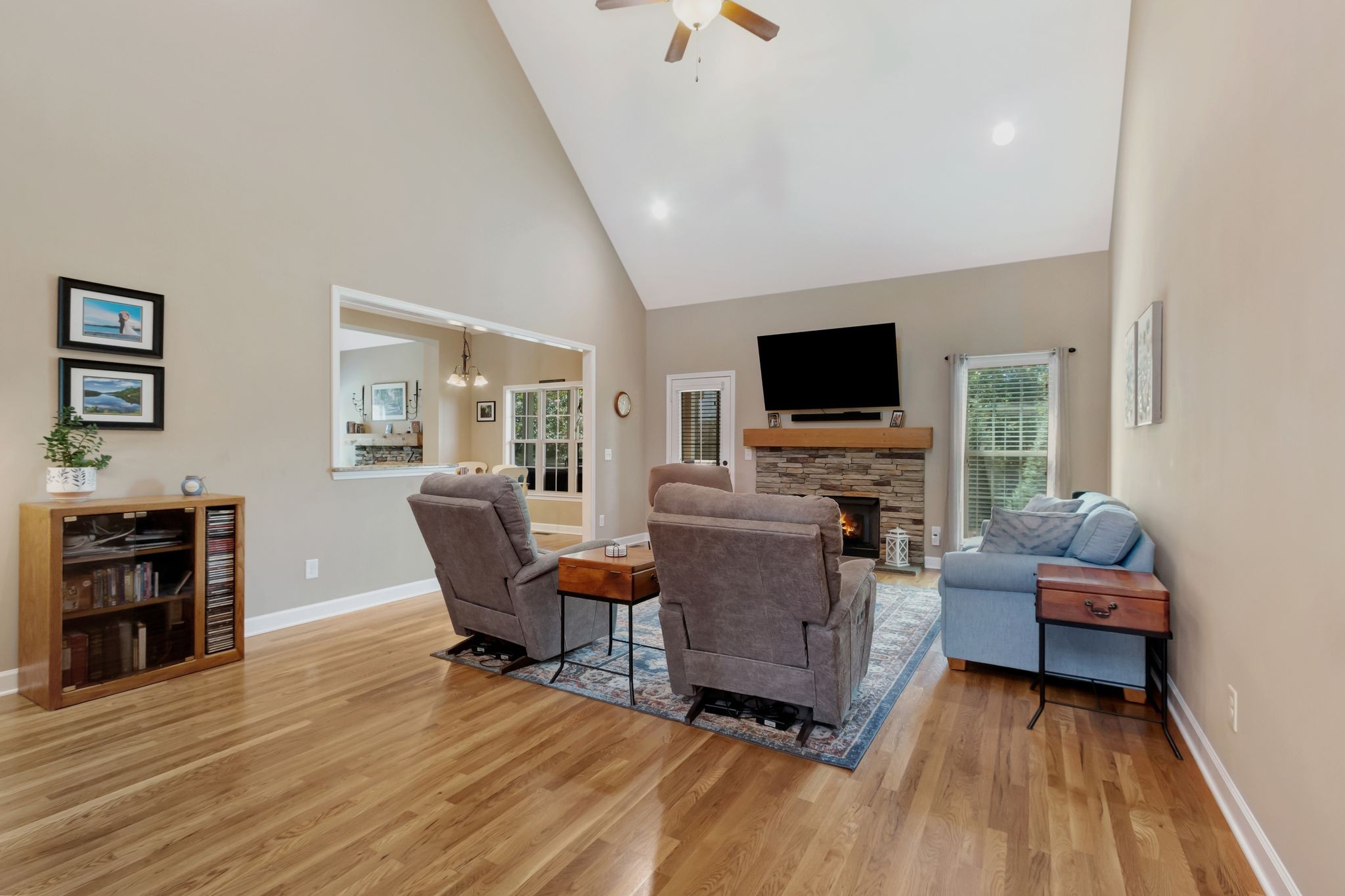 1004 Rudder Drive Spring Hill, TN 37174 - Photo 6 of 50 a living room with furniture and a flat screen tv