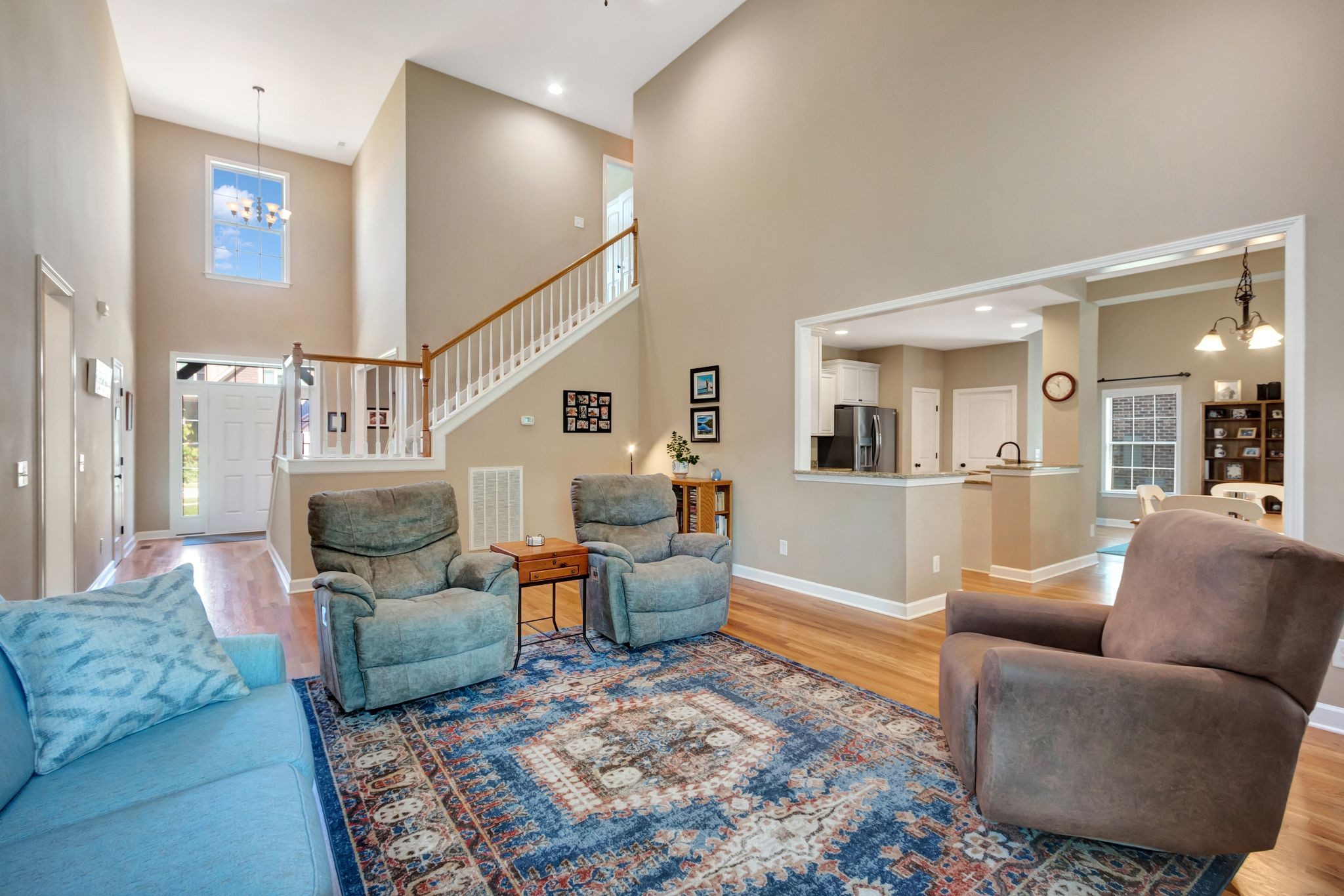 1004 Rudder Drive Spring Hill, TN 37174 - Photo 10 of 50 a living room with furniture wooden floor and a large window