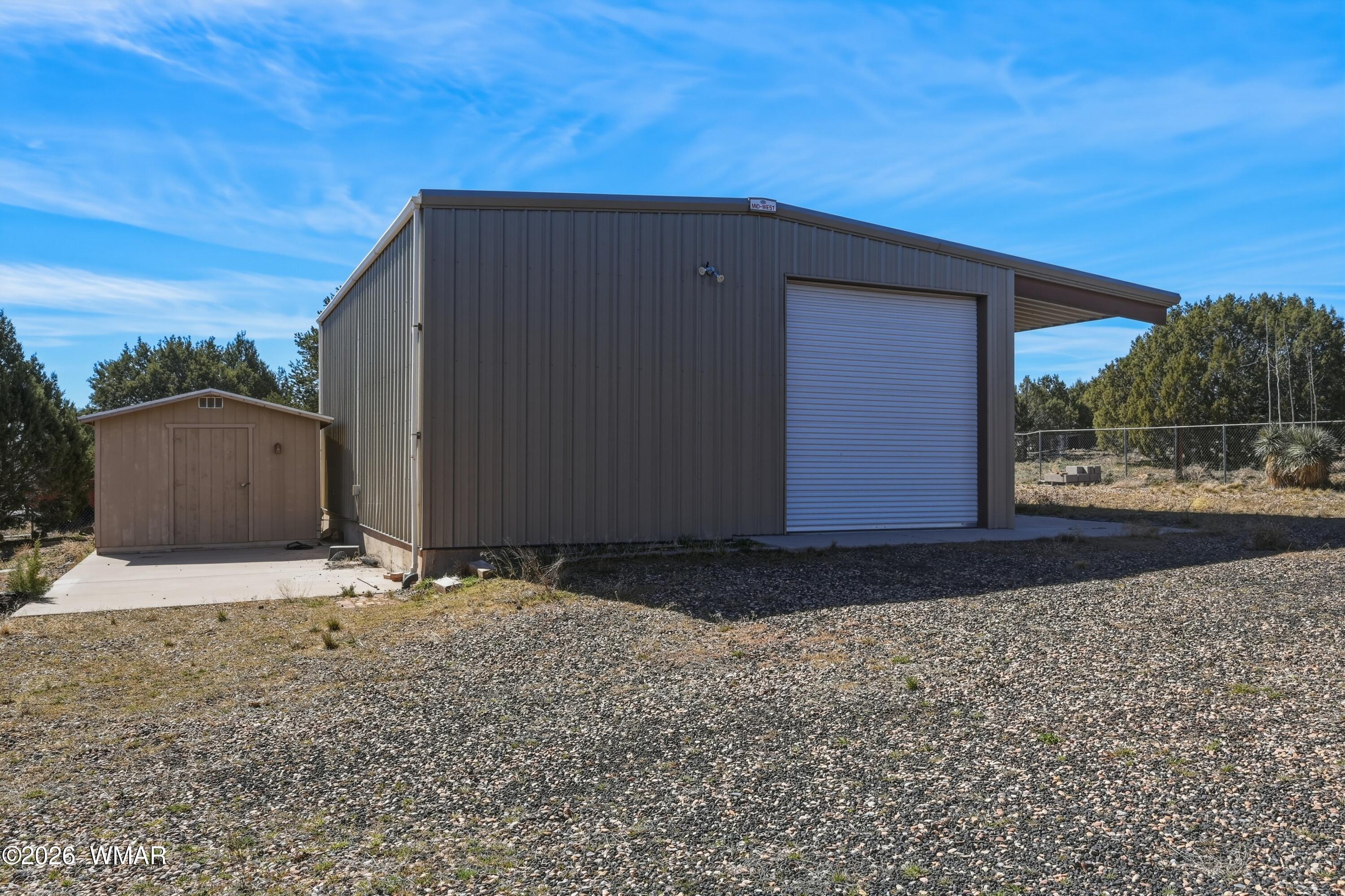 1276 Lone Pine Dam Road Show Low, AZ 85901 - Photo 38 of 50 Shop, Parking Pad, RV carport