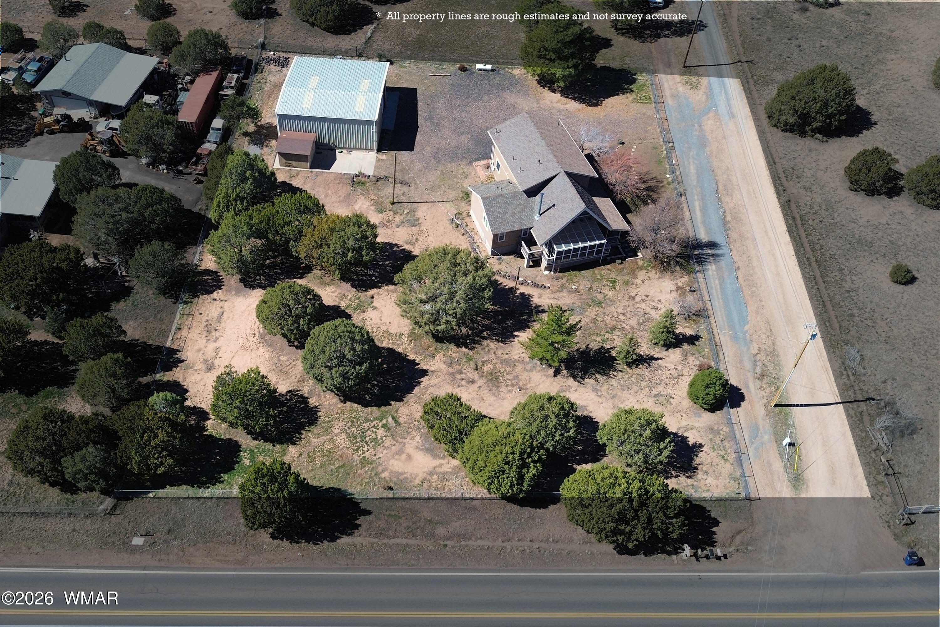 1276 Lone Pine Dam Road Show Low, AZ 85901 - Photo 50 of 50 Drone 8