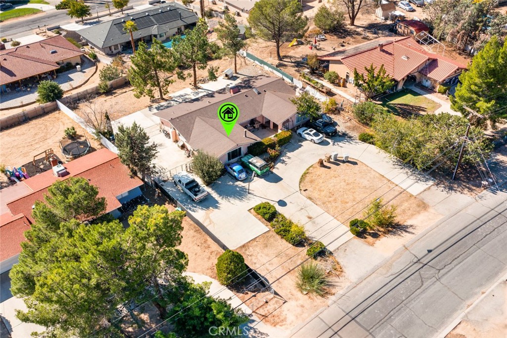 18629 Orange Street Hesperia, CA 92345 - Photo 36 of 46 an aerial view of a swimming pool