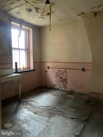 a front door view of a garage