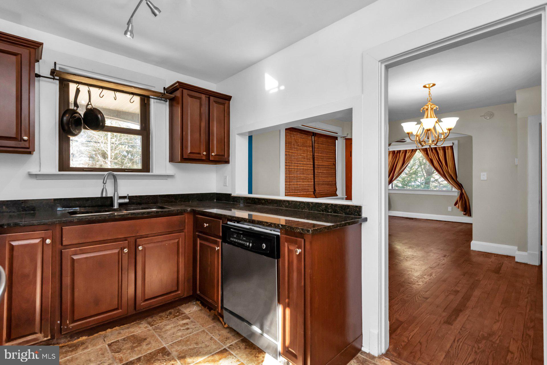 5701 Old Court Road Baltimore, MD 21244 - Photo 13 of 52 Kitchen Pass-Through to Dining Room
